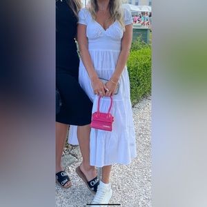 WeWoreWhat white midi dress